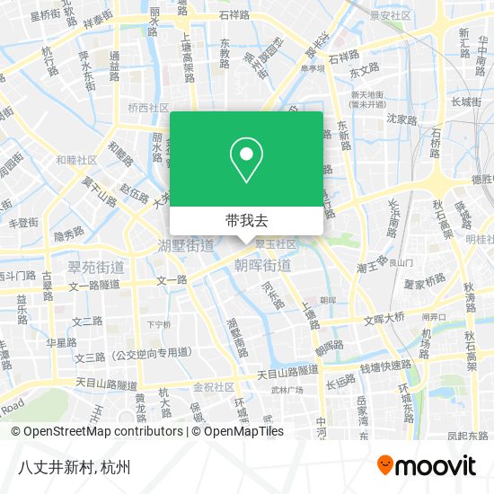 八丈井新村地图