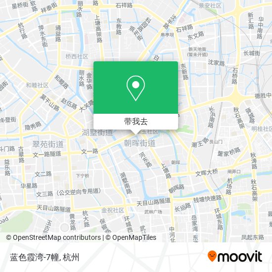 蓝色霞湾-7幢地图