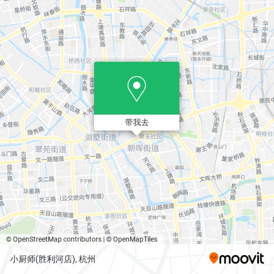 小厨师(胜利河店)地图