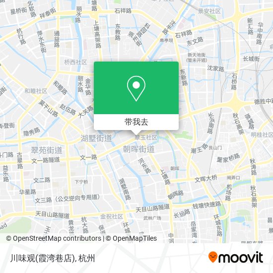 川味观(霞湾巷店)地图