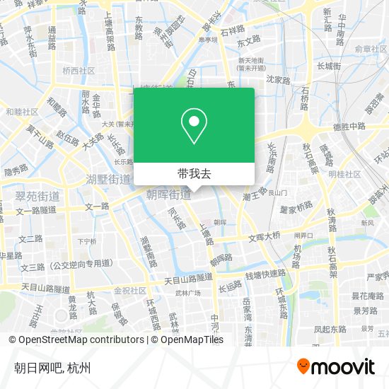 朝日网吧地图