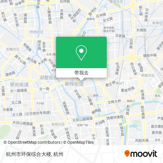 杭州市环保综合大楼地图