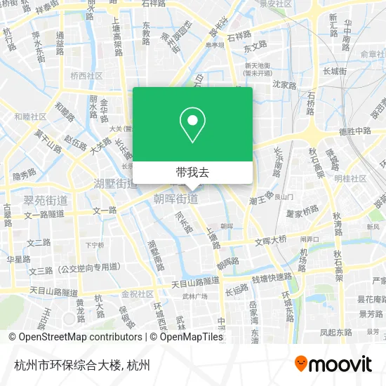 杭州市环保综合大楼地图