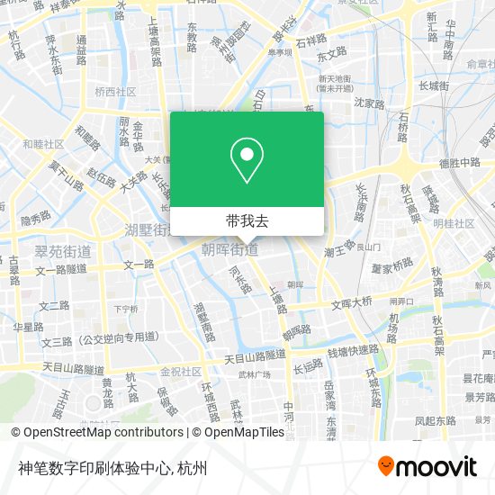 神笔数字印刷体验中心地图