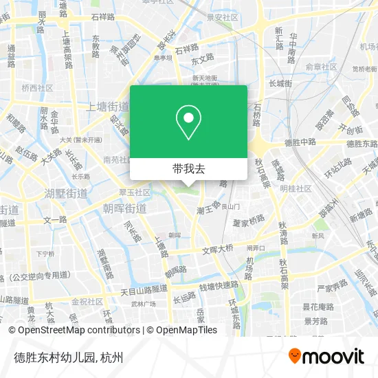 德胜东村幼儿园地图