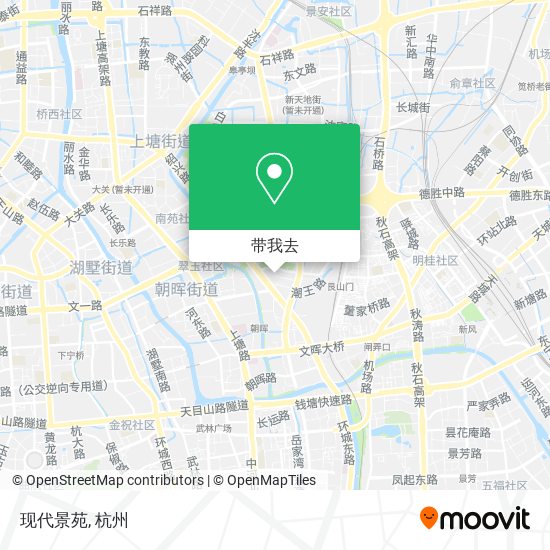 现代景苑地图