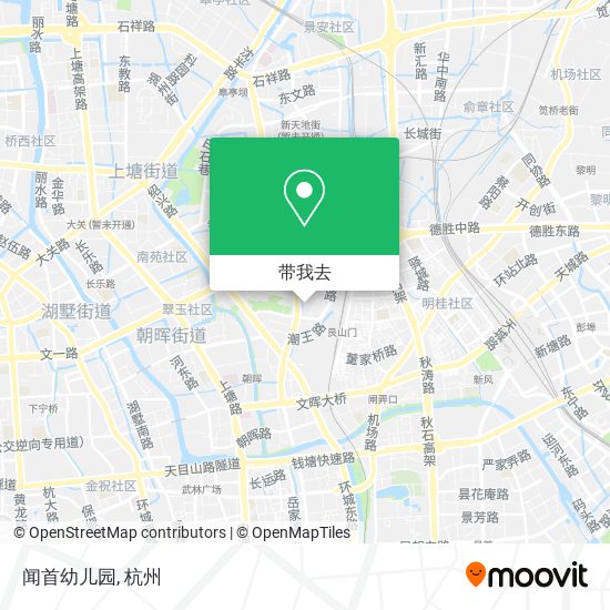 闻首幼儿园地图