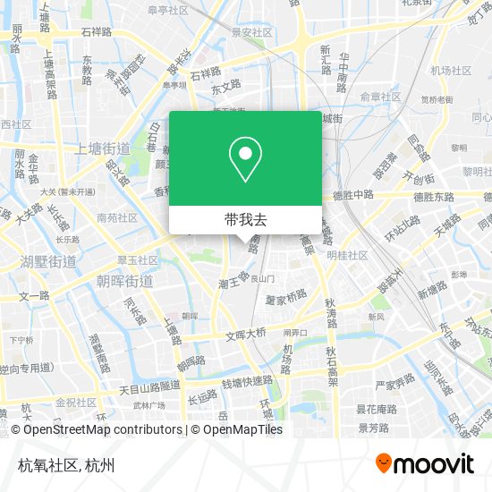 杭氧社区地图