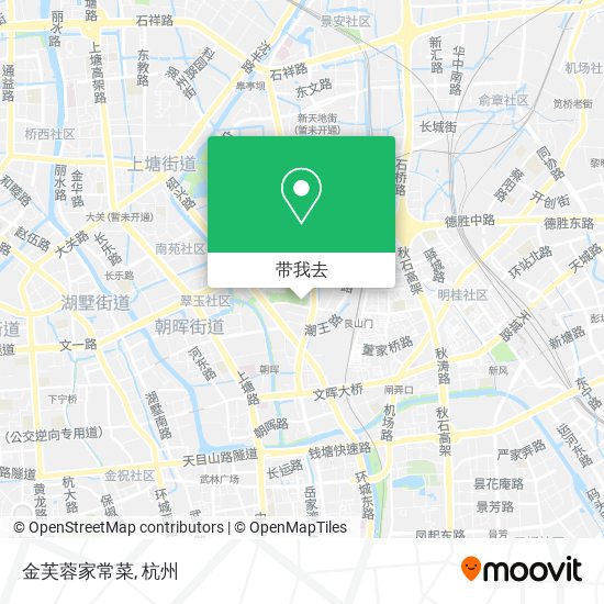金芙蓉家常菜地图