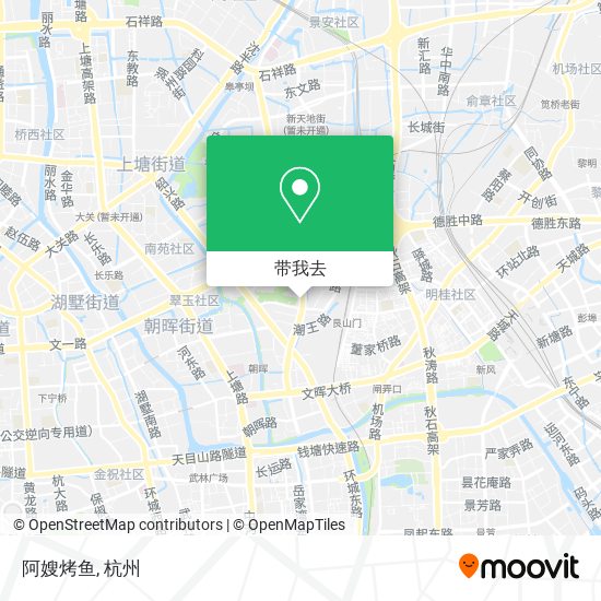 阿嫂烤鱼地图