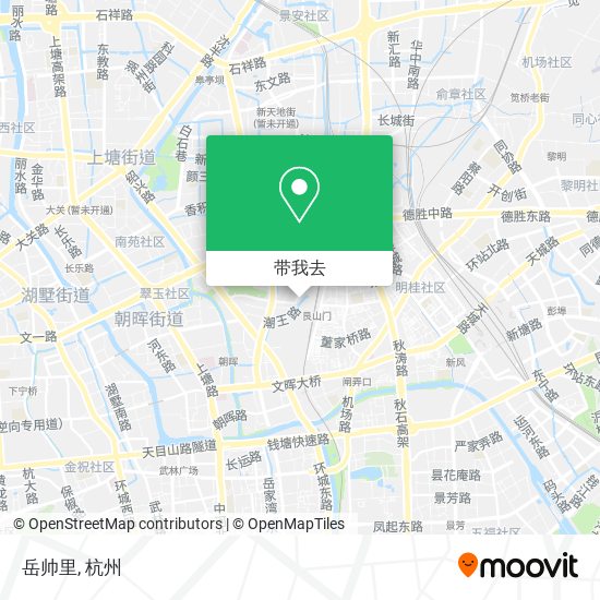 岳帅里地图