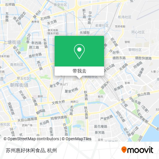 苏州惠好休闲食品地图