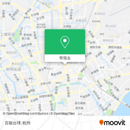 百能台球地图