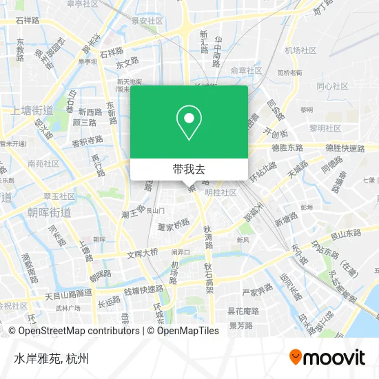 水岸雅苑地图