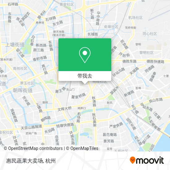 惠民蔬果大卖场地图
