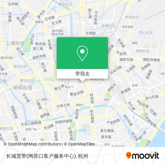 长城宽带(闸弄口客户服务中心)地图