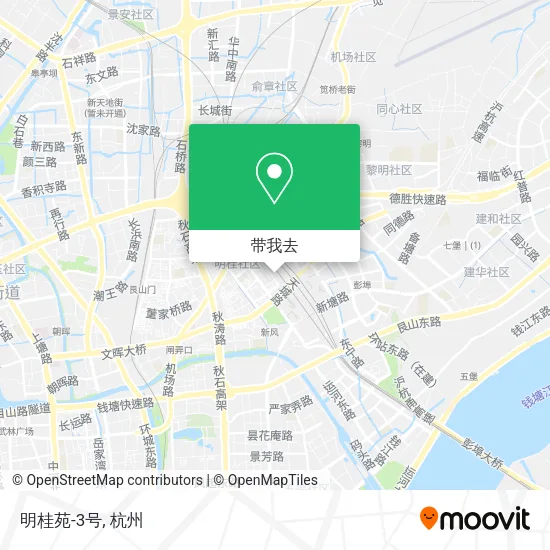 明桂苑-3号地图