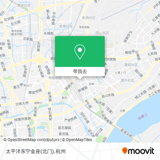 太平洋东宁金座(北门)地图