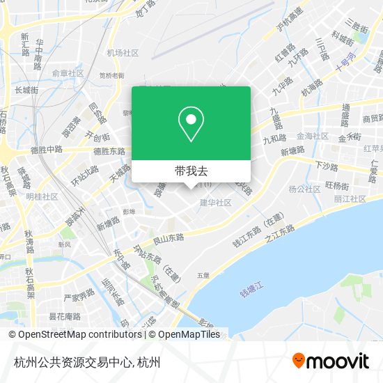 杭州公共资源交易中心地图
