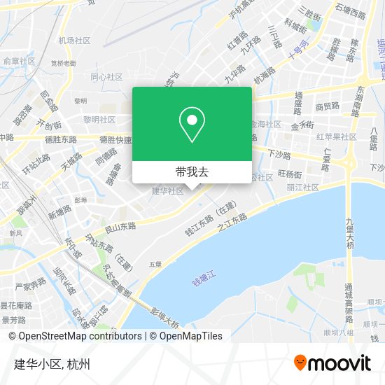 建华小区地图