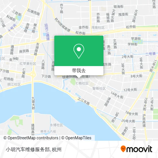 小胡汽车维修服务部地图