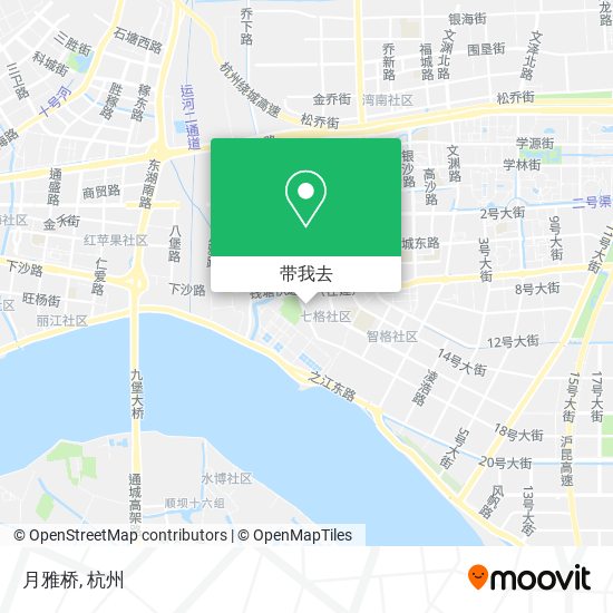 月雅桥地图