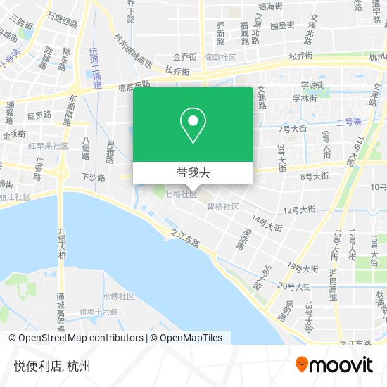 悦便利店地图