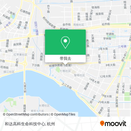 和达高科生命科技中心地图