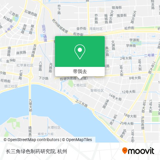 长三角绿色制药研究院地图