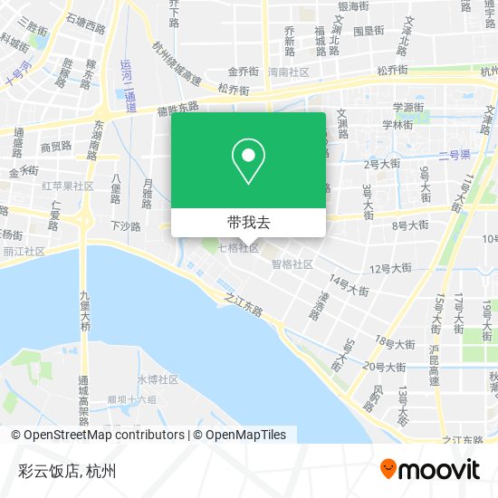 彩云饭店地图