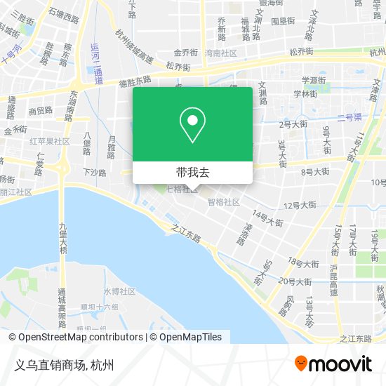 义乌直销商场地图