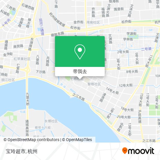 宝玲超市地图