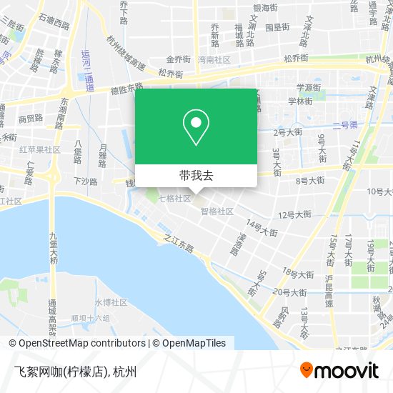 飞絮网咖(柠檬店)地图