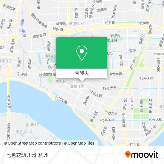 七色花幼儿园地图