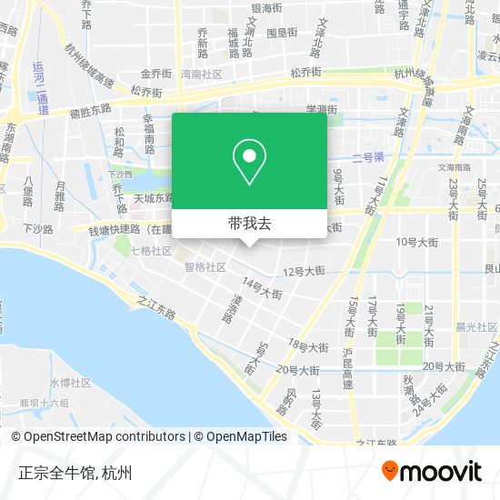 正宗全牛馆地图