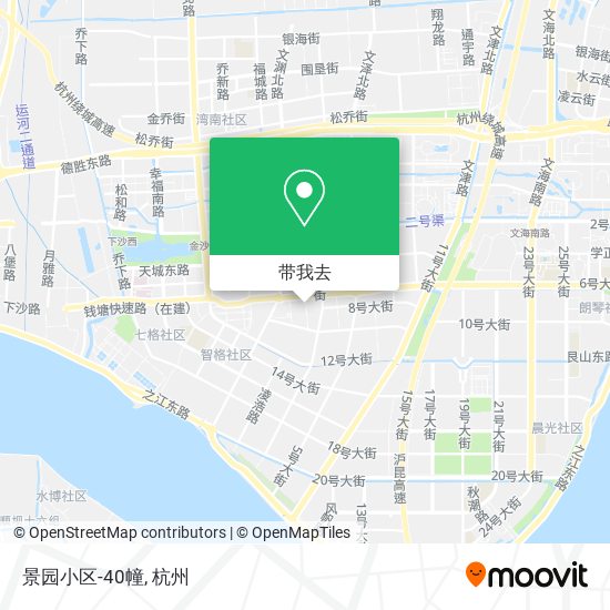 景园小区-40幢地图