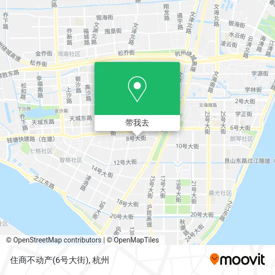 住商不动产(6号大街)地图