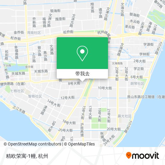 精欧荣寓-1幢地图