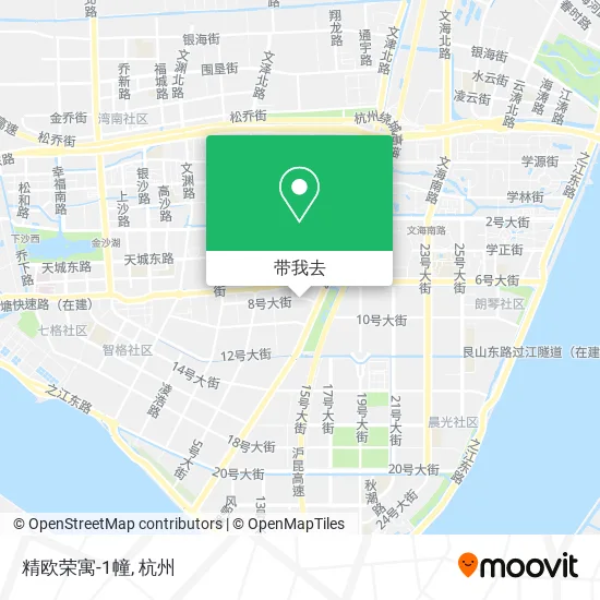 精欧荣寓-1幢地图