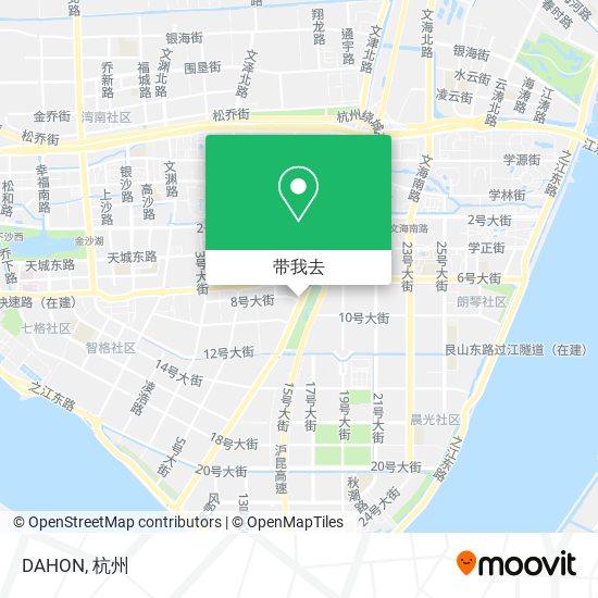 DAHON地图