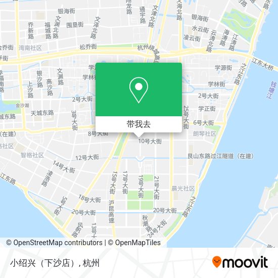 小绍兴（下沙店）地图