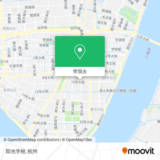 阳光学校地图