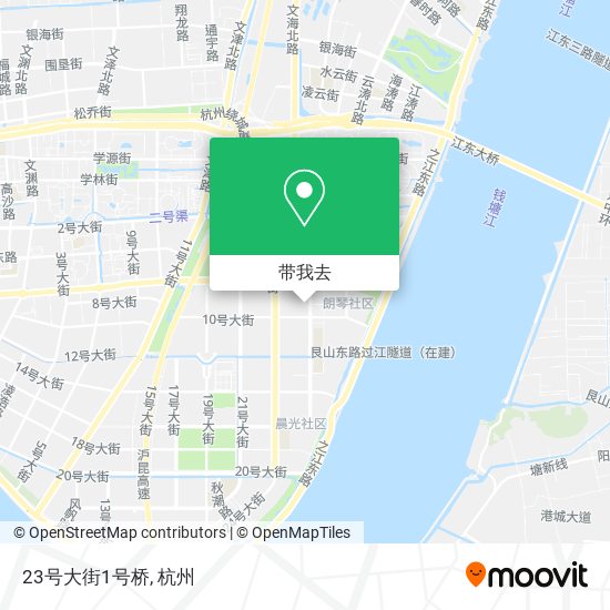 23号大街1号桥地图