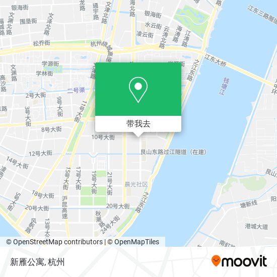 新雁公寓地图