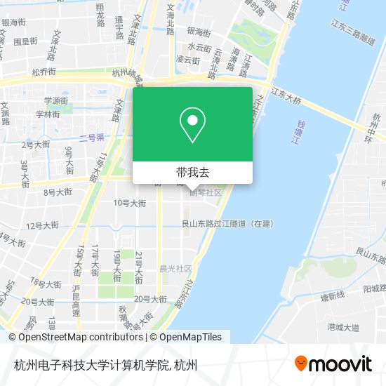 杭州电子科技大学计算机学院地图