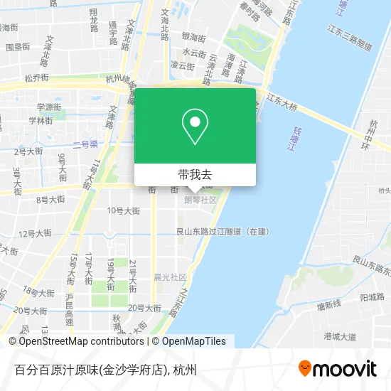 百分百原汁原味(金沙学府店)地图