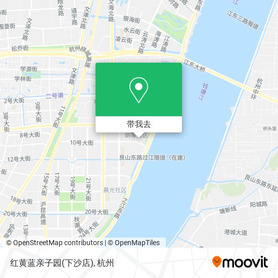 红黄蓝亲子园(下沙店)地图