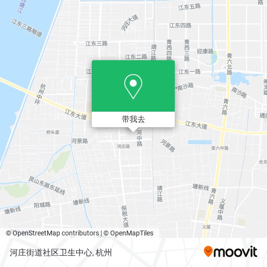 河庄街道社区卫生中心地图
