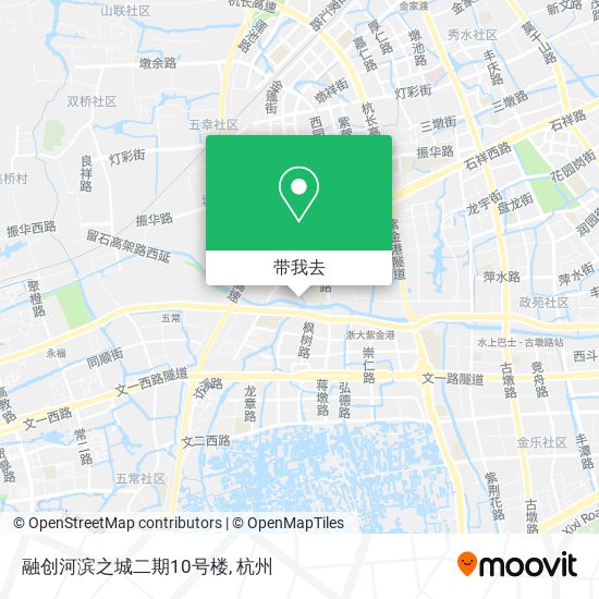 融创河滨之城二期10号楼地图
