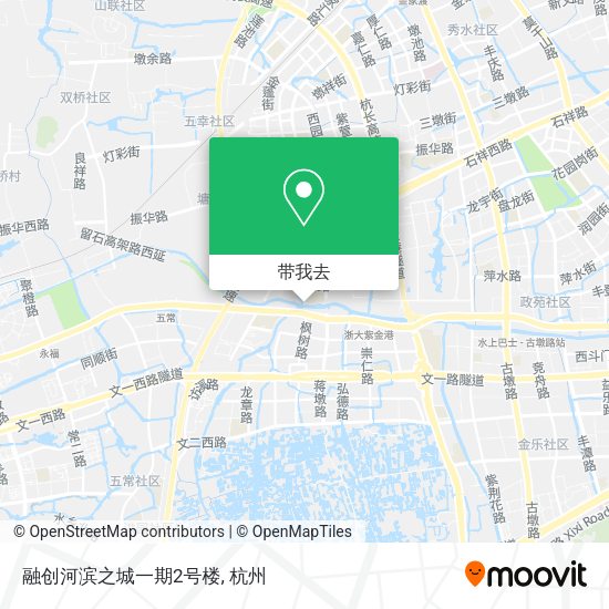 融创河滨之城一期2号楼地图